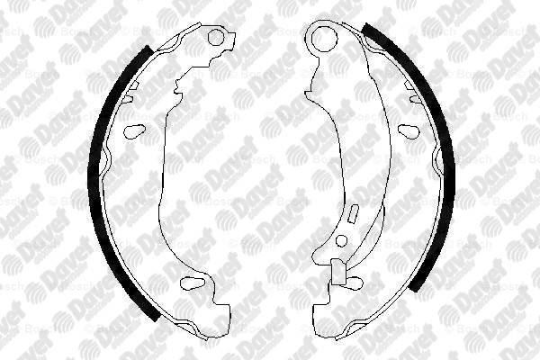 BOSCH 0986487568 Arka Fren Balatasi Pabuclu P206 1.4i-1.6i-1.4hdi-1.9d 98-02 - P206+ 1.4-1.4hdi 09-> Abssiz Araclar 180×32mm